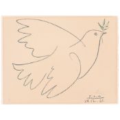 After Pablo Picasso (1881-1973); Colombe de la Paix (Dove of Peace);