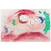 Marc Chagall (1887-1985); Printemps au pré (Springtime in the Meadow), from Daphnis et Chlo...