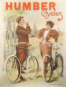 A Humber Cycles advertising poster after PAL (Jean de Paléologue 1855-1942), French, circa ...