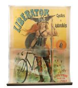A Liberator Cycles & Automobiles poster after Pal, French, circa 1895,