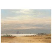 Niels Carl Flindt Dahl (Danish, 1812-1865) A view of Sandviken near 'Kjørbo Hovedgaard' by ...