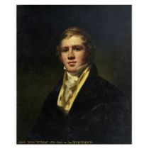 Follower of Sir Henry Raeburn RA (Stockbridge 1756-1823 Edinburgh) Portrait of a gentleman, said...