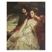 After George Romney, 19th Century Portrait of Jane Maxwell, Duchess of Gordon (c.1749-1812), wit...