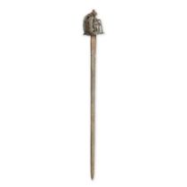 A Scottish basket-hilted broadsword