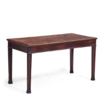 A George II mahogany side or serving table Mid-18th century