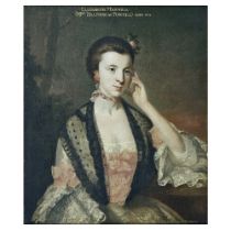 Circle of Allan Ramsay (Edinburgh 1713-1784 Dover) Portrait of Elizabeth Maxwell, later Mrs Balf...