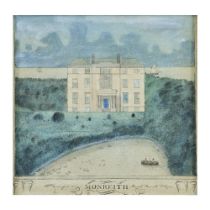 Naive School (19th century) Monreith House