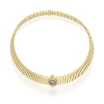 BULGARI: 'MONETE' TUBOGAS NECKLACE, CIRCA 1994