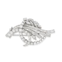 ASPREY: DIAMOND-SET BROOCH