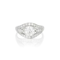 DIAMOND RING, CIRCA 1915