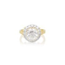 DIAMOND CLUSTER RING, 1979