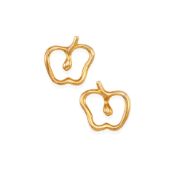 ELSA PERETTI FOR TIFFANY & CO.: 18K YELLOW GOLD EARRINGS