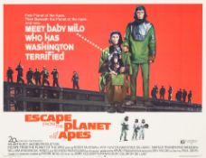 A Half-Sheet Poster from Escape From the Planet of the Apes