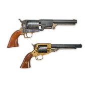 TWO REPRODUCTION CIVIL WAR-TYPE REVOLVERS.
