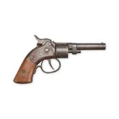 A MASSACHUSETTS ARMS COMPANY MAYNARD PRIMED POCKET REVOLVER,