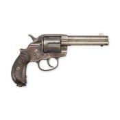 A COLT MODEL 1878 FRONTIER SIX SHOOTER DOUBLE ACTION REVOLVER,