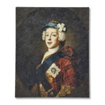 After William Mosman (British, 1700-1771) A photographic reproduction canvas of Prince Charles E...