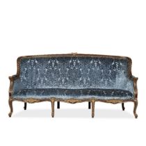A Louis XV style stained and painted beech framed sofaAcquired for Season 2, for the Paris Apart...