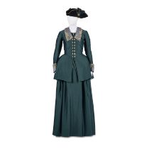 Emerald green riding suit, worn by Lady Geneva Season 3, Episode 4, 'Of Lost Things' 4