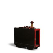 A Lacquer Sashidaru, Sake Cask Japan, Edo period, 19th century,
