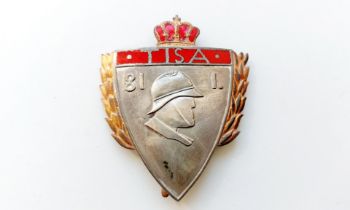 Kingdom of Romania - 7 Year Badge of the 81st Infantry Regiment