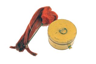 A Helmet Plume & A Tin With Cockades.