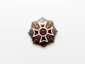 Kingdom of Romania - Order of the Crown of Romania, Type I with Swords for Military Merit, Model 193