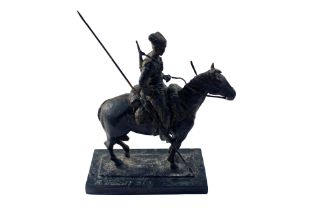 Bronze Cossack Figure