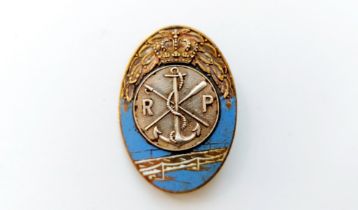 Kingdom of Romania - 7 Year Badge of the Pontoon Regiment