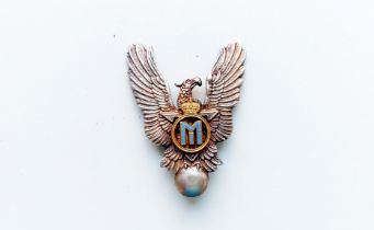 Kingdom of Romania - Pilot Badge, King Michael I Regency Model (1927-1930)
