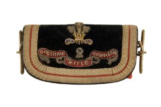 A Cheshire Rifle Volunteers Pouch.