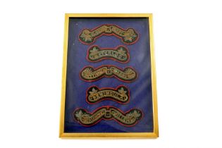 A Framed Display Battle Honours