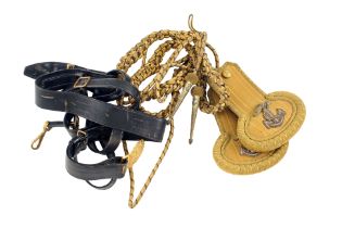 Pair Naval Epaulettes and accoutrements