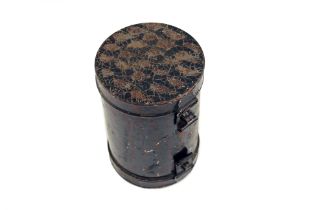 A Victorian Officers Helmet Plume in Tin