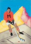 Ivanhoe Gambini - Hockeyspieler, 1931