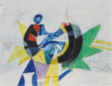 Gianni Dova - Ohne Titel, 1964