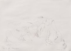 Zoran Music - Felslandschaft, Lagazuoi/Dolomiten, 1974