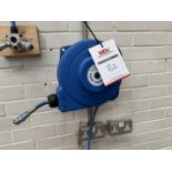 2 x Wall Mounted Air Hose Reel