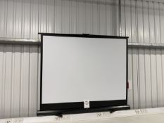 1 x Optoma Projector Screen