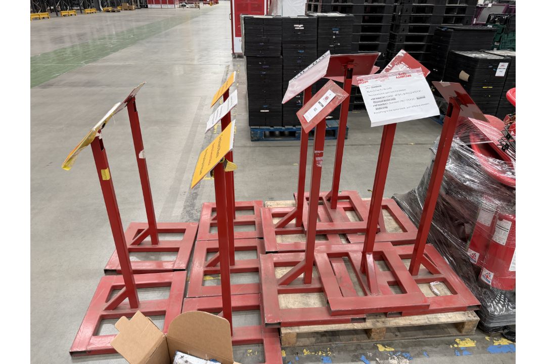 Pallet 6 x Floor Standing Sign Holders - Image 2 of 2