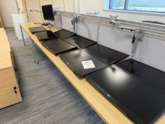 10 x Desktop Computer Monitors