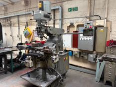 (2013) Huvema type HU4VK-4 Industrial Turret Milling Machine