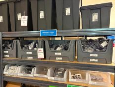 Stock of Xometry Injection Moulded Mask Parts