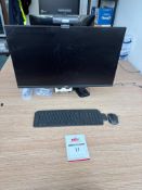Dell Monitor, Keyboard & Mouse