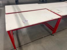 4 x Height Adjustable Work Benches