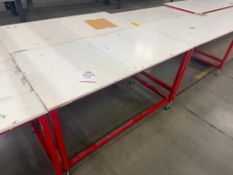 4 x Height Adjustable Work Benches