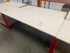 4 x Height Adjustable Work Benches