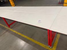 4 x Height Adjustable Work Benches