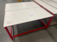 4 x Height Adjustable Work Benches