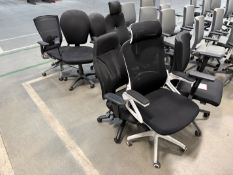 Qty x Used Office Chairs (approx 8)